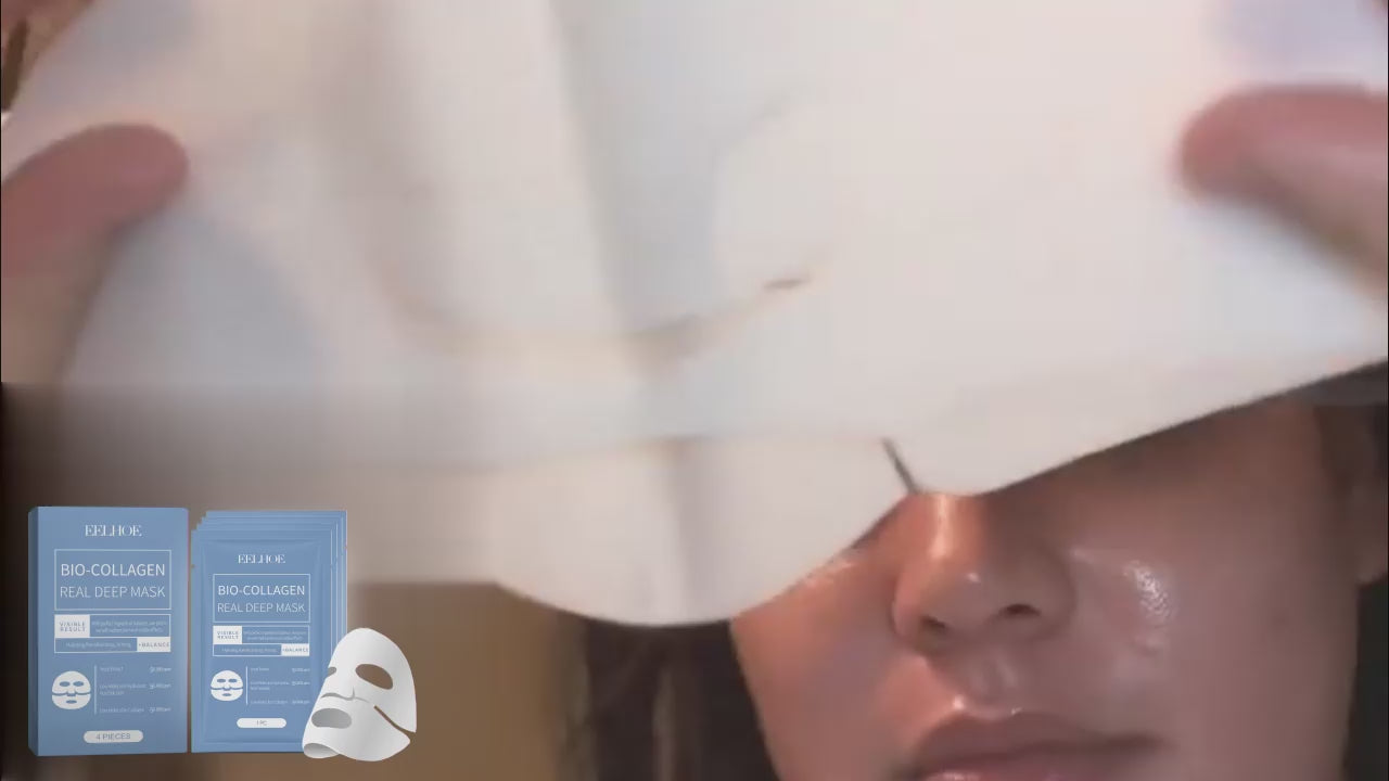 LUMÉA Deep Collagen Lifting Sheet Mask — how to use and apply